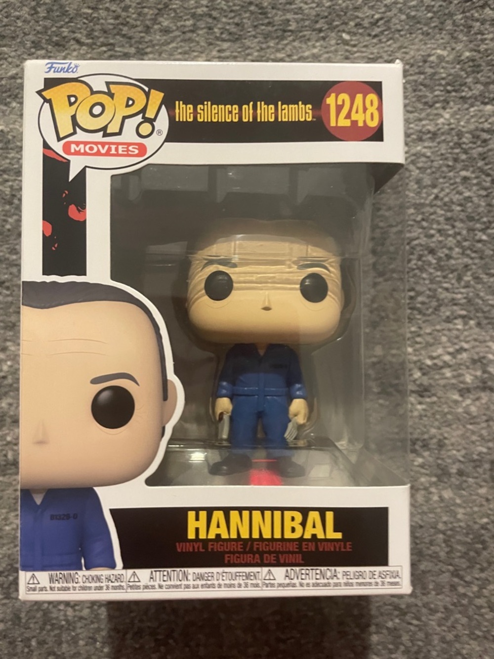 Funko Hannibal Vinyl Figure in Blue and Beige